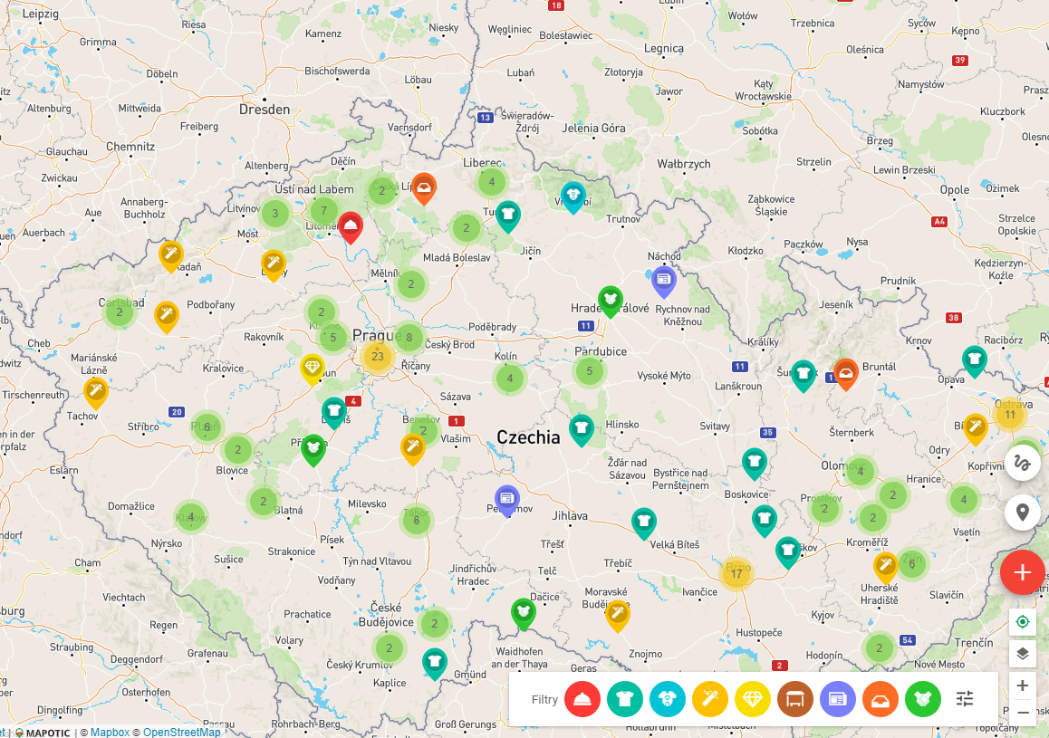 Komunitní mapy v ČR. Tu svou můžete přidat i vy